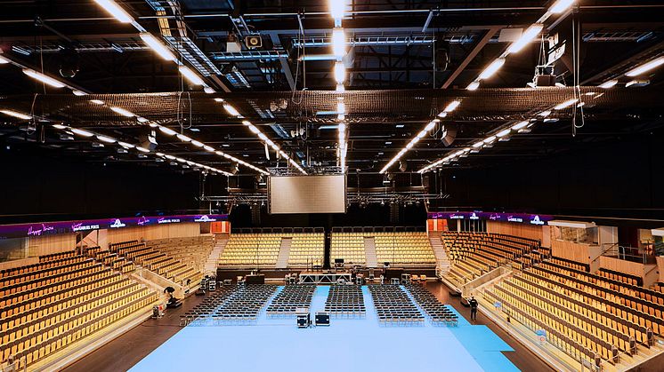 A-hallen i Partille arena har en kapacitet på närmare 5000 personer. Bild: Partille kommun. 