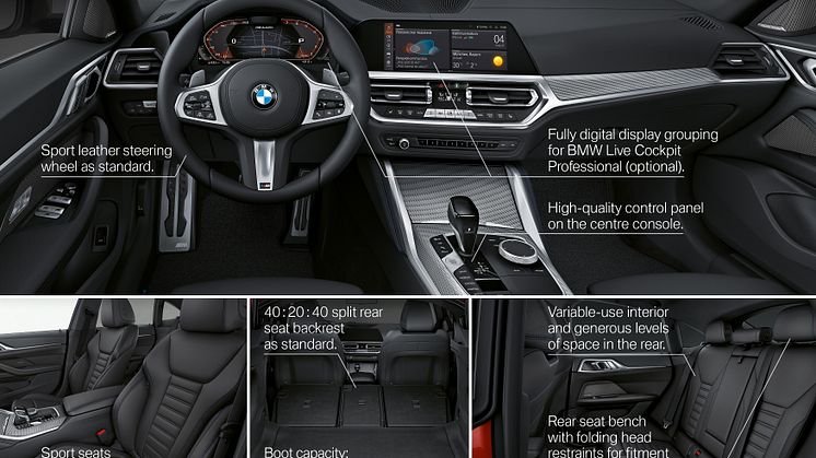 BMW 4-serie Gran Coupe - Highlights Interior