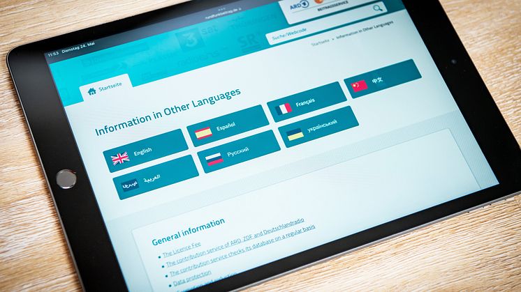 Beitragsservice Online-Service