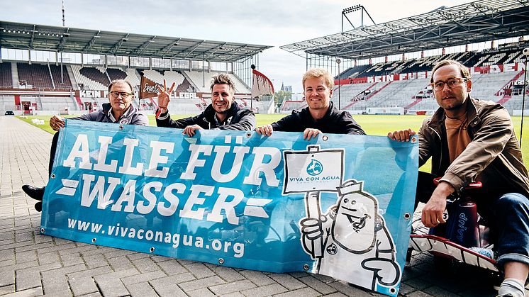 Ewald Lienen, Michael Fritz, Nico Rosberg, Bosse - ALLE FÜR WASSER