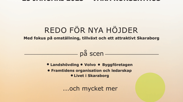 Program Skaraborgsdagen
