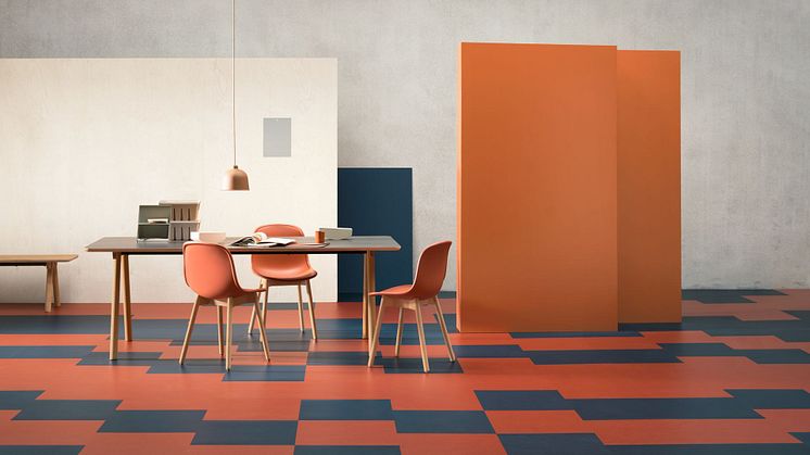Marmoleum Modular -linoleumilaatat