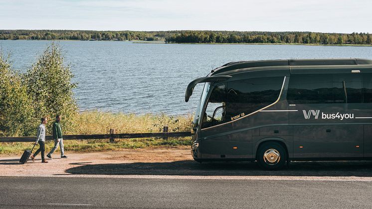 Vy bus4you börjar trafikera till Kalmar den 15 maj. 