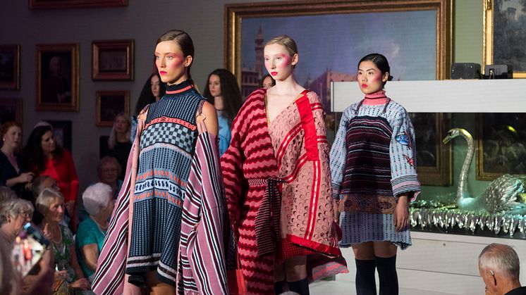 Designs by Northumbria University Fashion graduates on show at The Bowes Museum