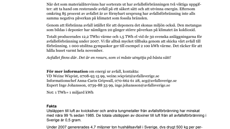 Utslitna gympaskor värmer gott – en femtedel av fjärrvärmen kommer från sopor