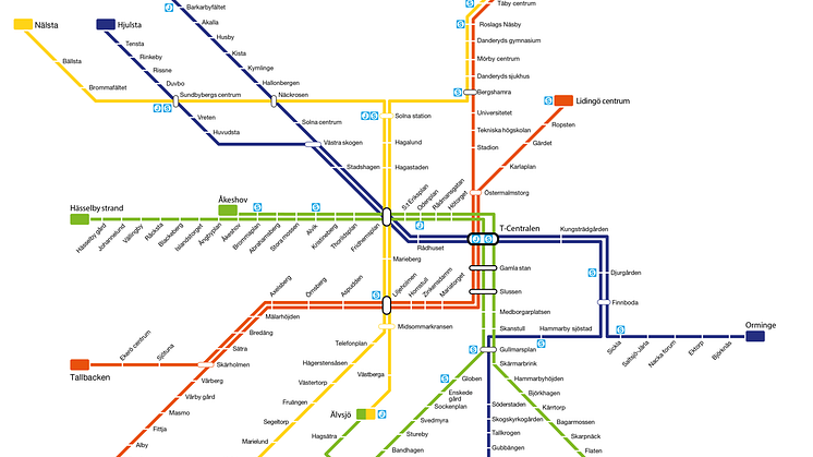 Tunnelbanan i fokus i Stockholm 2070