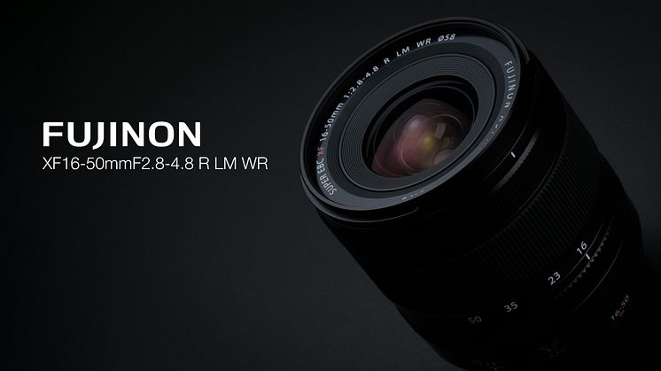 FUJINON XF16-50mmF2.8-4.8 R LM WR