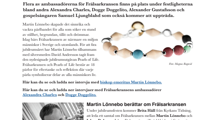Pearls of Life - jubileumsfirande!