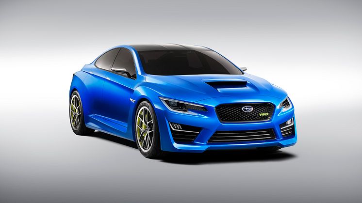 Världspremiär för Subaru WRX Concept i New York