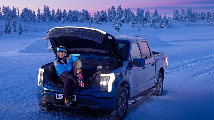 Ford F-150 Lightning Norge vinter 2023