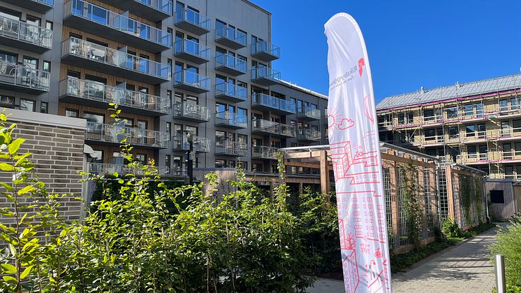 Inflyttning i Riksbyggens Brf Petunia i Mölndals innerstad
