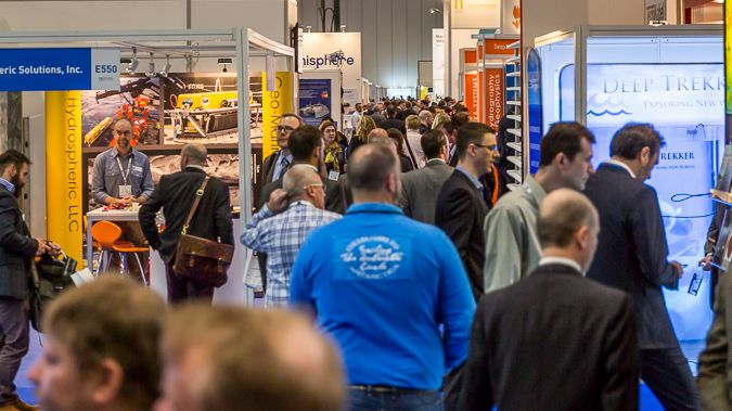 Hi-res image - Oi18 - The exhibition at Oceanology International 2016