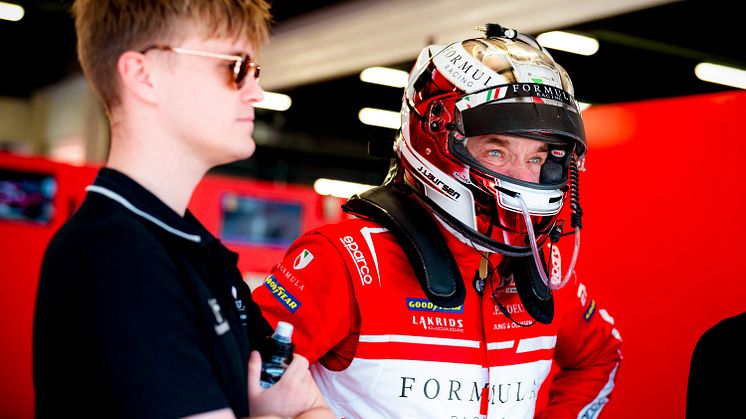 J﻿ohnny Laursen klar til 24-timersløbet på Le Mans