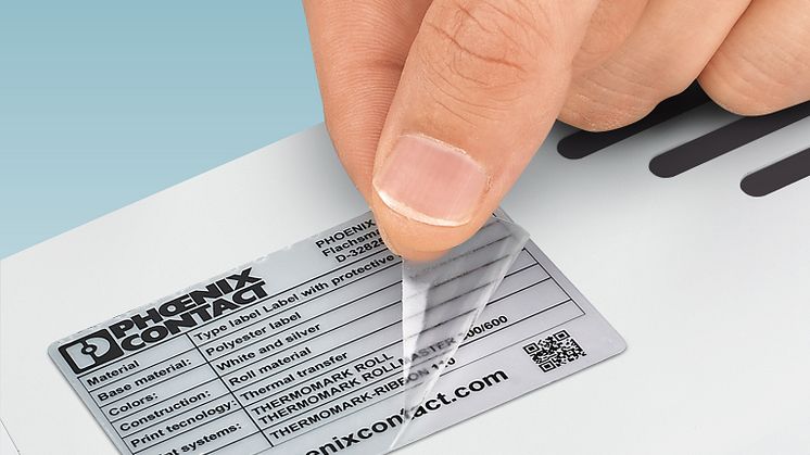 Labels med beskyttende laminat
