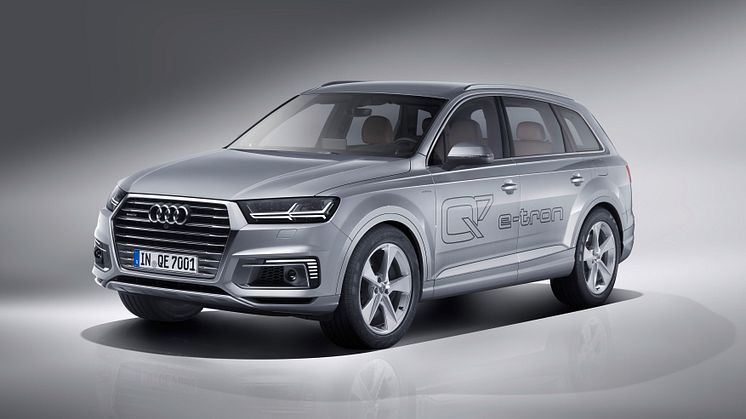 Audi Q7 e-tron 3.0 TDI quattro kan fås i Danmark til sommer 