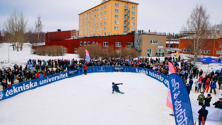 LTU Big Air 2019 på Luleå tekniska universitet