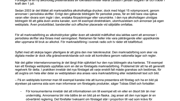 Otydlig alkohollag skapar förvirring