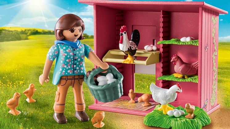 Hühner mit Küken (71308) von PLAYMOBIL