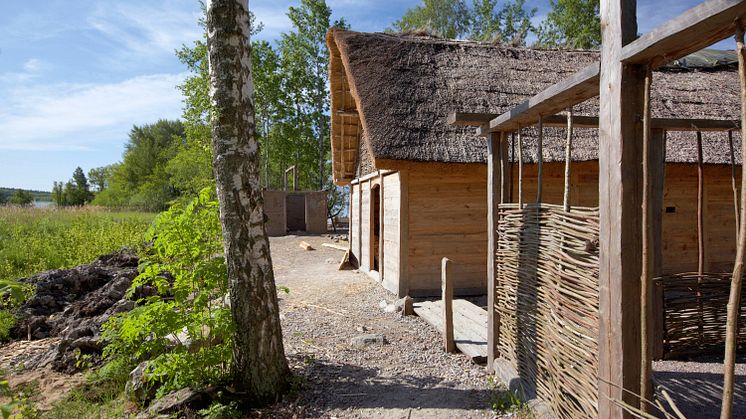 Pressbild - Birka - Husrekonstruktion