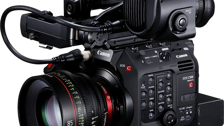 Canon adds new Cinema RAW Light recording formats to Canon EOS C500 Mark II via firmware update