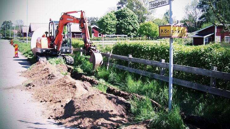 Första villan på Visingsö ansluts till Wetternet!
