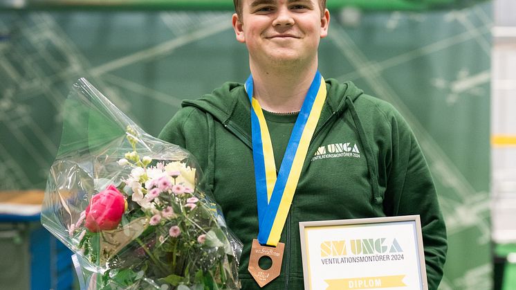 Bronsmedaljör: Albin Eriksson, Uddevalla