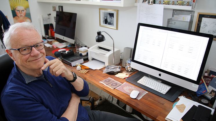 -En stor ære og en stor overraskelse, sier Bjørn Kruse. Foto: Knut Utler / Lindemans Legat