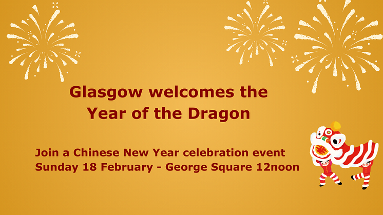 Join Glasgow's Chinese New Year celebrations in George Square