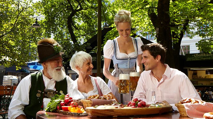 Tysk Biergarten firar 200 år