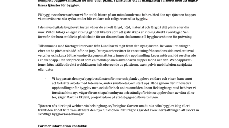 Nu blir det enklare att söka bygglov för mur och plank