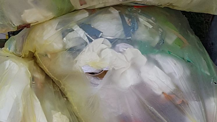 Entsorgung von Hygieneartikeln in den gelben Säcken führt zu einem erhöhten Infektionsrisiko