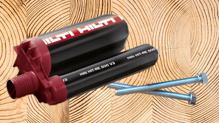 HILTI – Verdens første ETA for kjemisk innfesting av anker i limtre