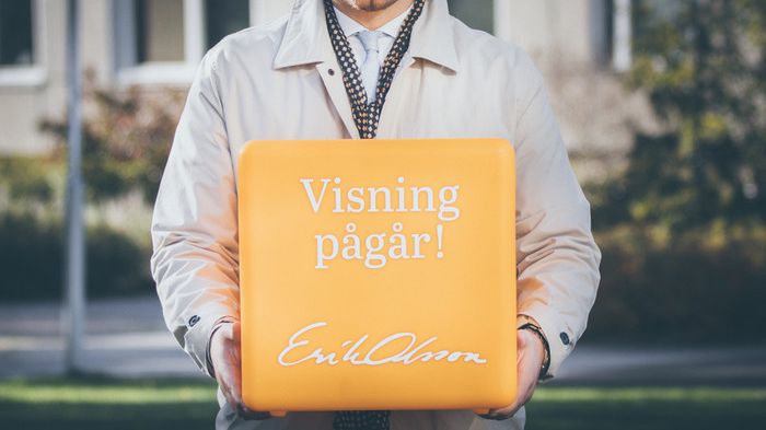 Visning pågår