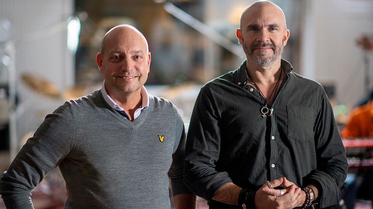 Nicolas "Nicci" Notini Wallin och Jimmy Lindberg vill nå alla i Norden med digital konsert-kultur till en överkomlig peng