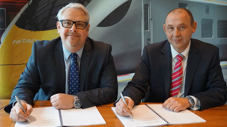 Lordgate Engineering Ltd to supply luggage racks and stacks for new Hitachi Class 800 and 801 trains