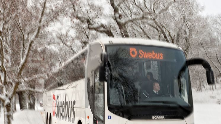 Swebus: En månad kvar till jul - dags att boka julresan