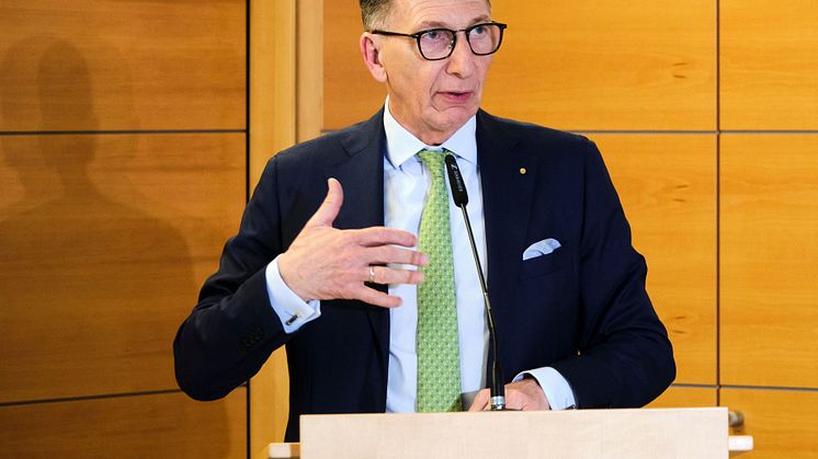 Zufrieden mit dem Geschäftsjahr 2023: Ulrich Leitermann, Vorsitzender der Vorständer der SIGNAL IDUNA Gruppe. Foto: Hauke Hass