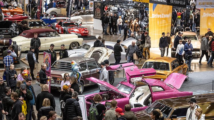 I år avgörs Sveriges Snyggaste Bil på Custom Motor Show, norra Europas största motormässa med runt 90000 besökare