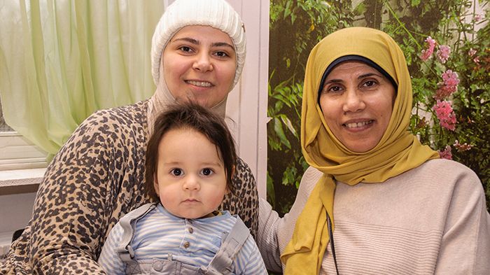 Mammor får hjälp och stöd