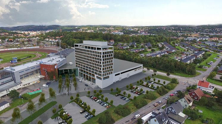 HKC Hotels åbner sit nye flagskibs hotel i Åby Arena i 2019.