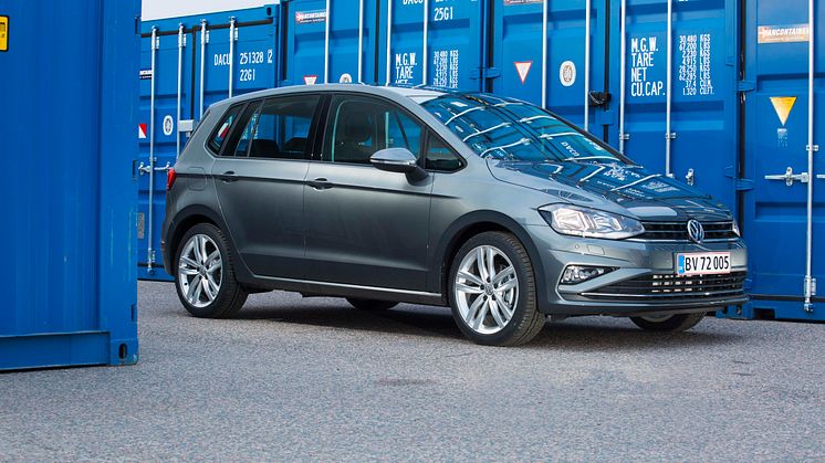 Opdateret Golf Sportsvan kommer med nyt design og et par nye 1,5 TSI-turboladede benzinmotorer.