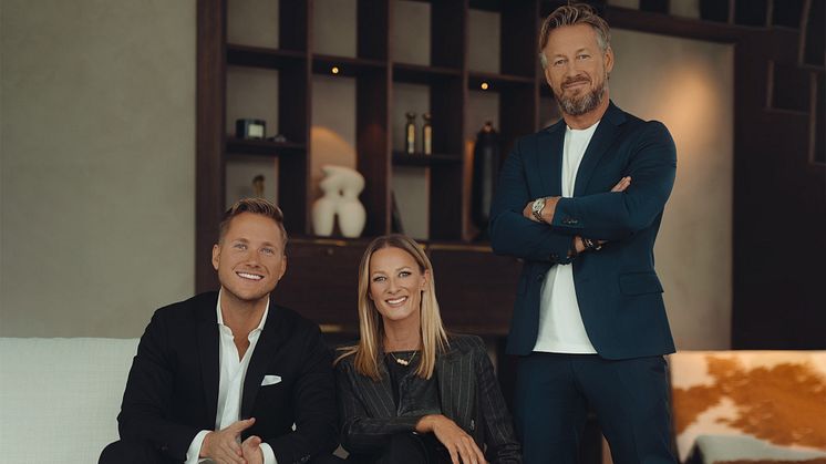 Viktor Frisk, CD Reach Media, Jennie Sinclair, CEO Techposition and Lars Kry, CEO Nexer Group.