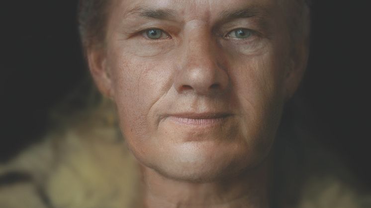 Vikingkvinne, rekonstruksjon av ansikt