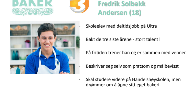 Nå bakes det igjen på TV3! Sesongpremiere på Hele Norge baker