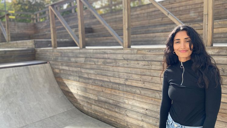 Menel Zgoura, projektledare för Skate Nation 
