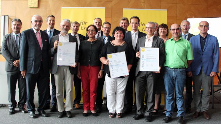Bürgerenergiepreis Unterfranken 2017: Preisverleihung