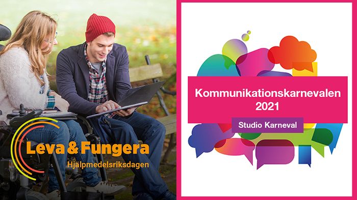Påminnelse: Pressinbjudan till digitala event om hjälpmedelsförsörjning, funktionsnedsättning och kommunikation