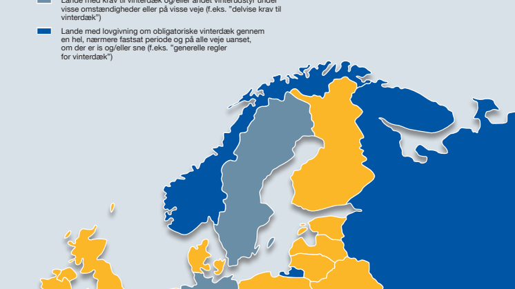 Goodyear advarer flådeoperatører: Reglerne for vinterdæk er ikke de samme i hele Europa