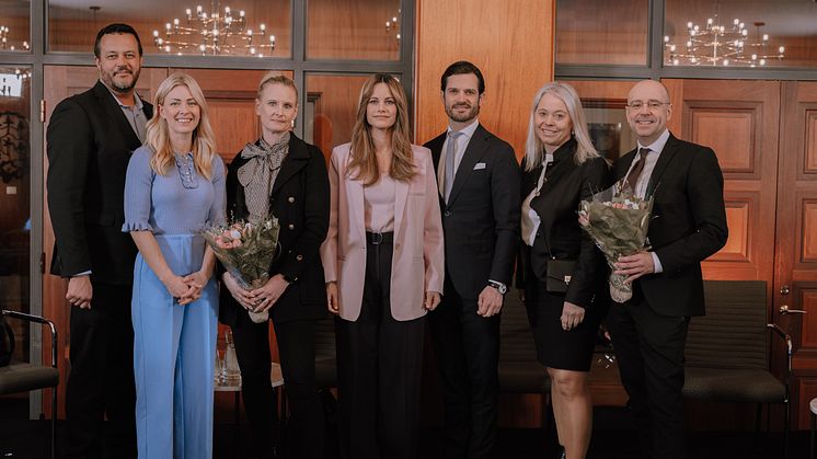 Swedish delegation from Prince Couple's Foundation to New York for World Dyslexia Assembly with the foundation’s partner Microsoft.