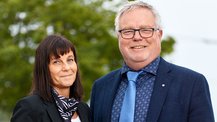 Anneli Wikner och Helge Sjödin, foto: Kristofer Lönnå.